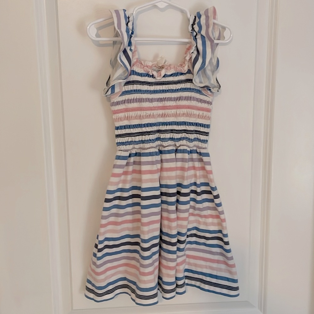 J Crew/crewcuts girls striped summer dress
